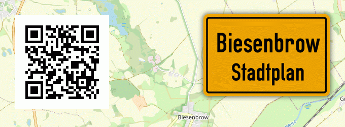 Stadtplan Biesenbrow