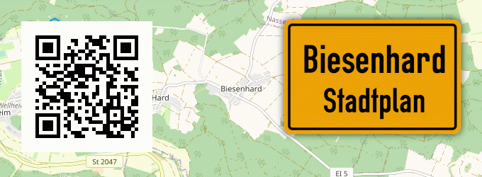Stadtplan Biesenhard