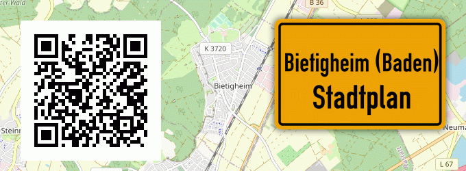 Stadtplan Bietigheim (Baden)