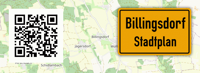 Stadtplan Billingsdorf