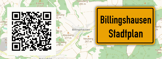 Stadtplan Billingshausen
