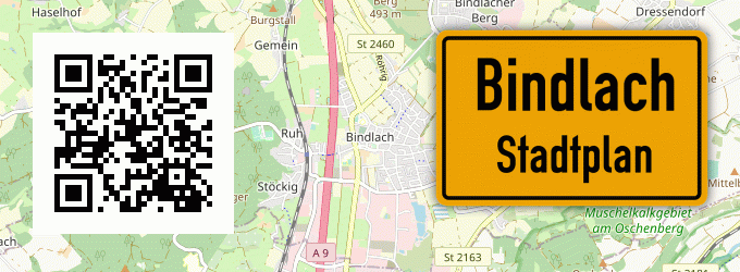 Stadtplan Bindlach