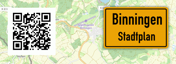 Stadtplan Binningen, Eifel