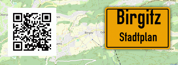 Stadtplan Birgitz