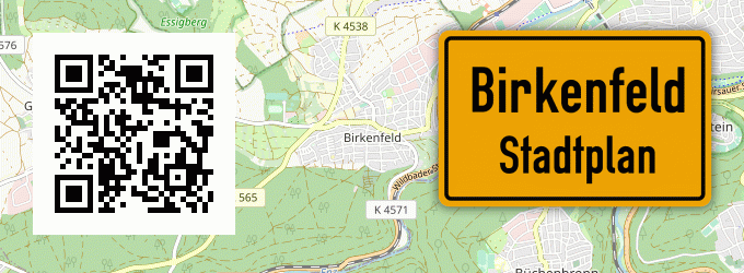 Stadtplan Birkenfeld