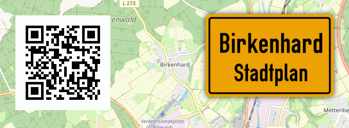 Stadtplan Birkenhard