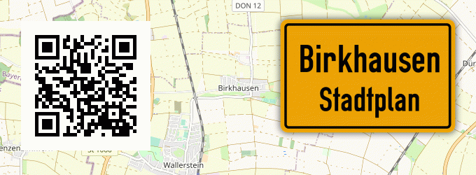 Stadtplan Birkhausen