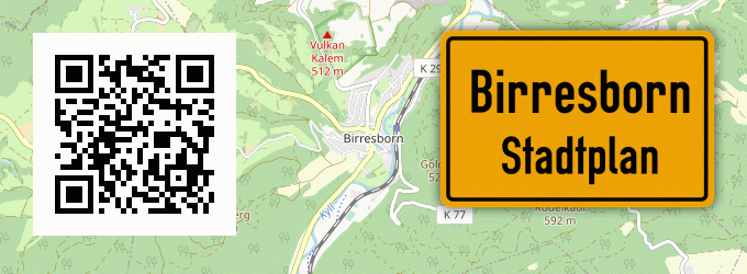 Stadtplan Birresborn