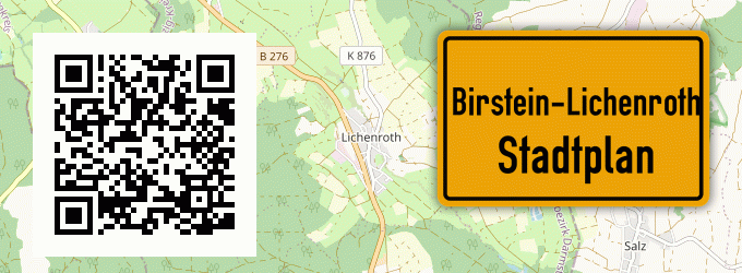 Stadtplan Birstein-Lichenroth