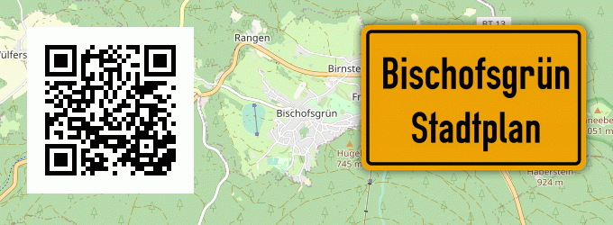 Stadtplan Bischofsgrün
