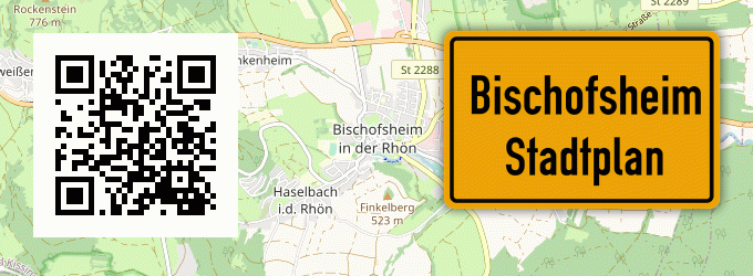 Stadtplan Bischofsheim