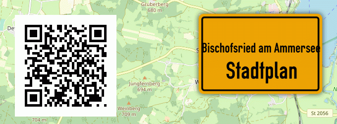 Stadtplan Bischofsried am Ammersee