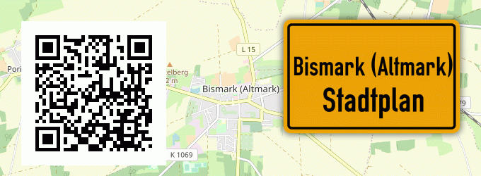 Stadtplan Bismark (Altmark)