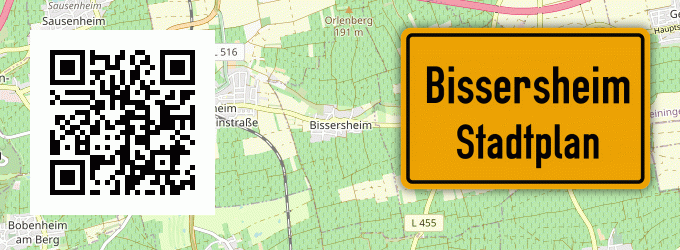 Stadtplan Bissersheim
