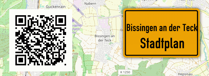 Stadtplan Bissingen an der Teck