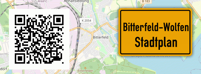 Stadtplan Bitterfeld-Wolfen