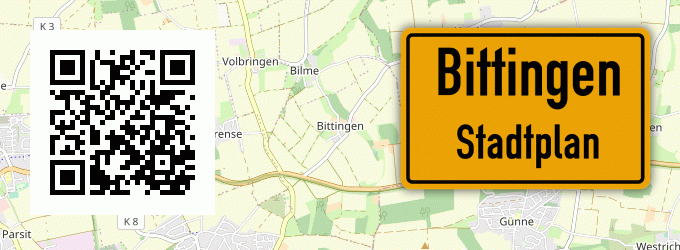 Stadtplan Bittingen