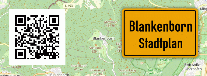 Stadtplan Blankenborn