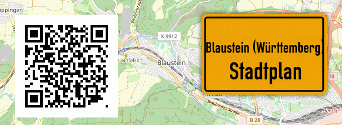 Stadtplan Blaustein (Württemberg)