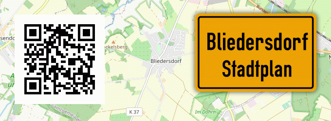 Stadtplan Bliedersdorf