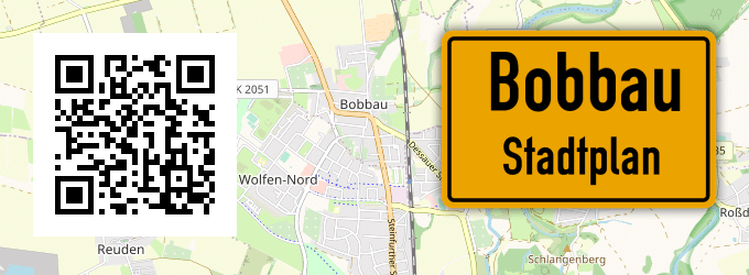 Stadtplan Bobbau