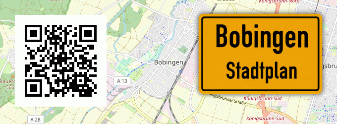 Stadtplan Bobingen