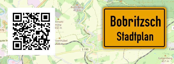 Stadtplan Bobritzsch
