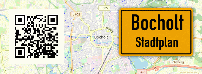 Stadtplan Bocholt
