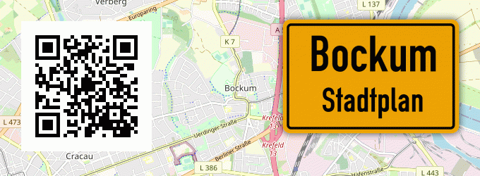 Stadtplan Bockum