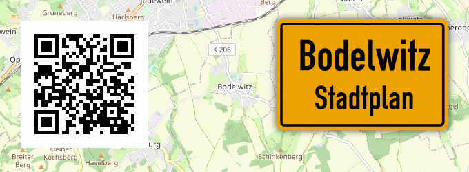 Stadtplan Bodelwitz