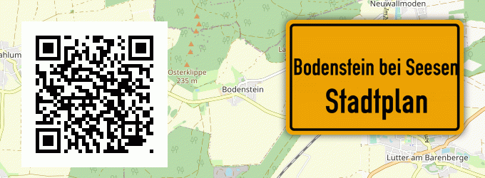 Stadtplan Bodenstein bei Seesen