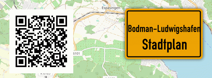 Stadtplan Bodman-Ludwigshafen