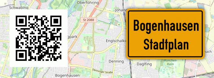 Stadtplan Bogenhausen