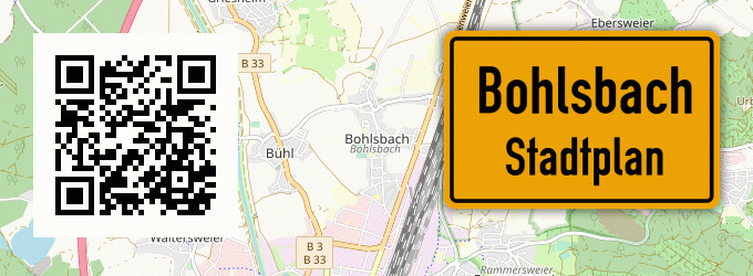 Stadtplan Bohlsbach
