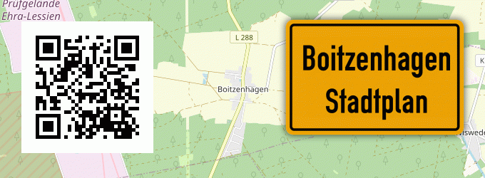 Stadtplan Boitzenhagen