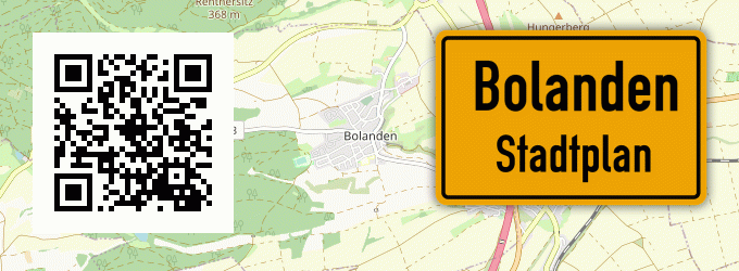 Stadtplan Bolanden, Pfalz