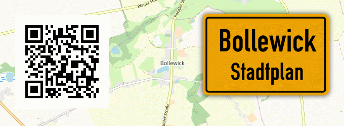 Stadtplan Bollewick