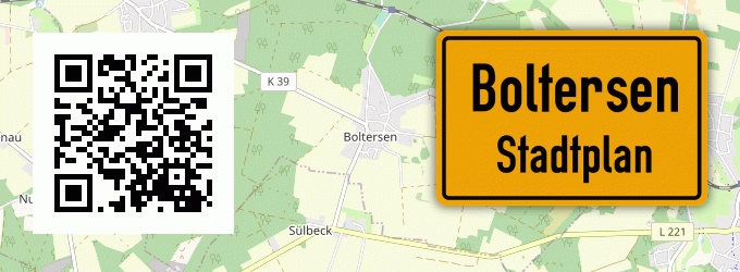 Stadtplan Boltersen