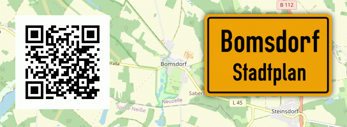 Stadtplan Bomsdorf
