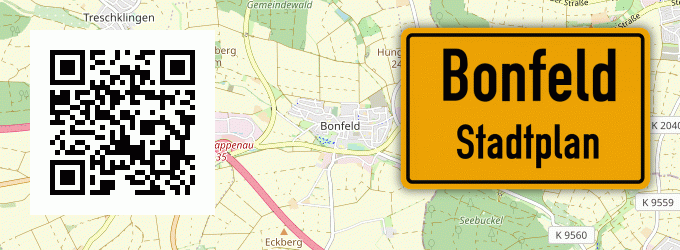 Stadtplan Bonfeld