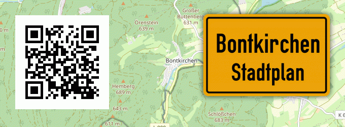Stadtplan Bontkirchen