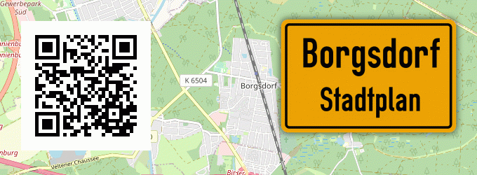 Stadtplan Borgsdorf