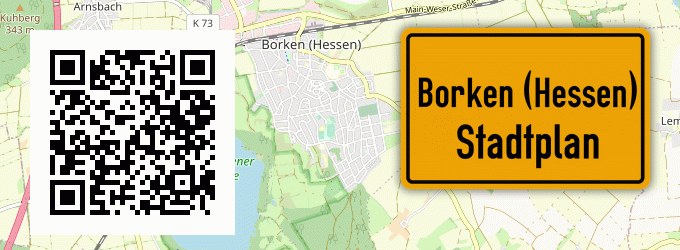 Stadtplan Borken (Hessen)