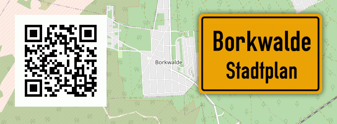 Stadtplan Borkwalde