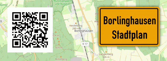 Stadtplan Borlinghausen