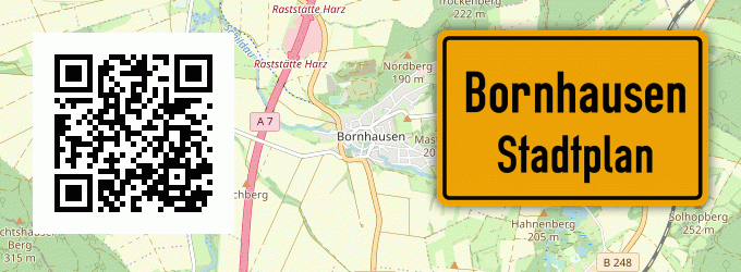 Stadtplan Bornhausen
