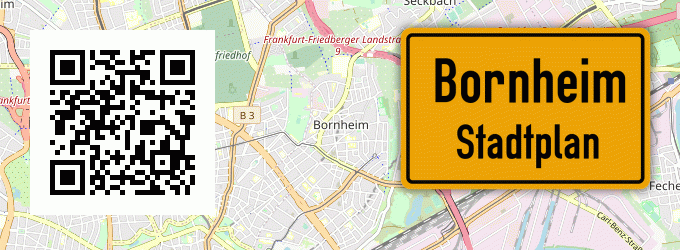 Stadtplan Bornheim, Rheinland