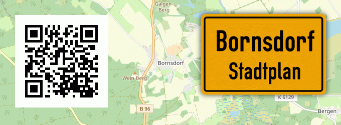 Stadtplan Bornsdorf