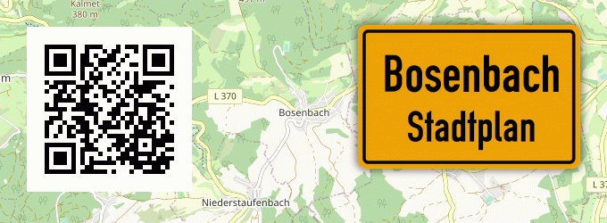 Stadtplan Bosenbach
