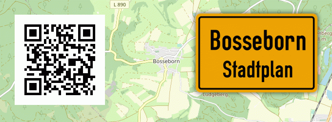 Stadtplan Bosseborn